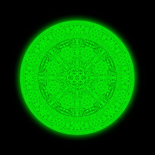 "Overlord II" High Luminous Can Badge Magic Circle
