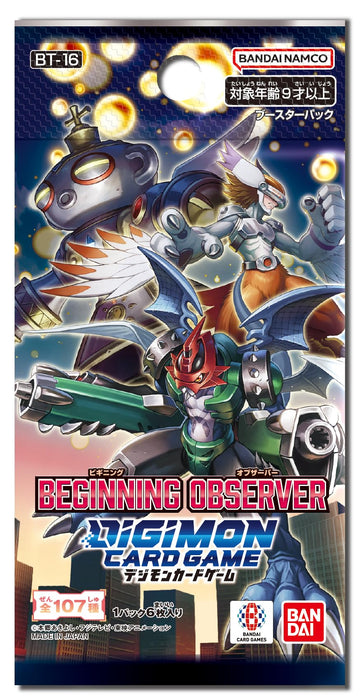 Digimon Card Game Booster Pack Beginning Observer BT-16