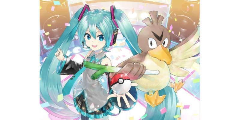 “Pokemon” and "Hatsune Miku" collaborate