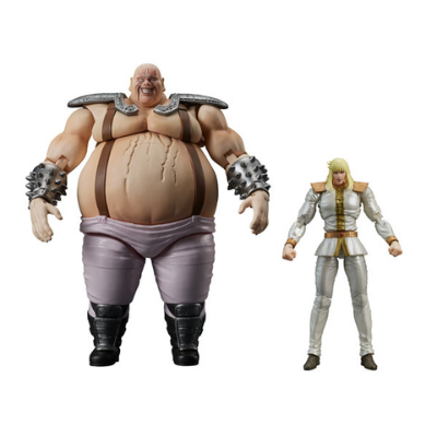 "Fist of the North Star" Shin & Heart set made into action figures