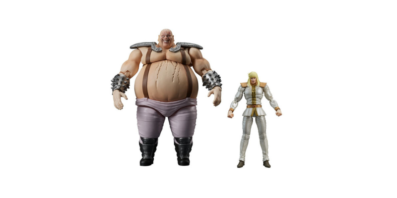 "Fist of the North Star" Shin & Heart set made into action figures