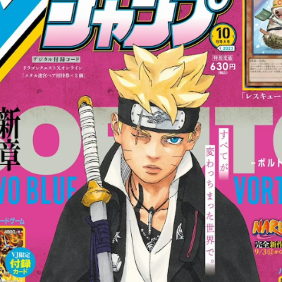 Second chapter of "Boruto" starts in V Jump.