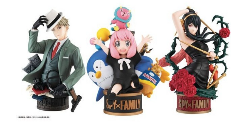 “SPY×FAMILY” “Statue figures” of Lloyd, Anya, and Yor are now available!
