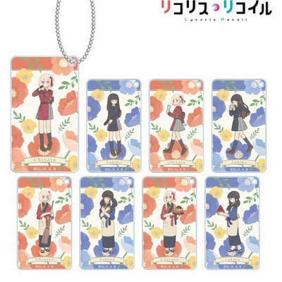 Lycoris Recoil “Botania Series” goods are now available for pre-order