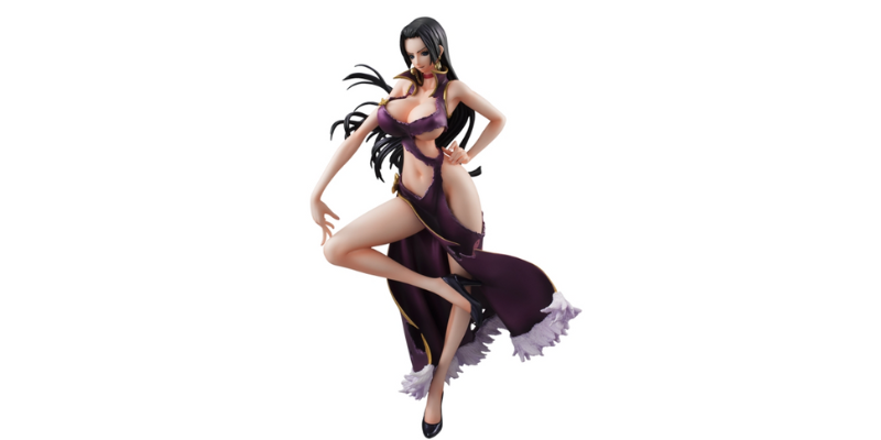 From "One Piece", Boa Hancock appears in the figure series "Portrait.Of.Pirates One Piece "LIMITED EDITION""