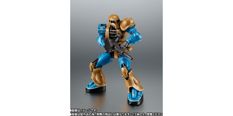 "Gundam MSV" Zaku's early production model "MS-05A" has been made into a figure in real color according to the setting drawing!