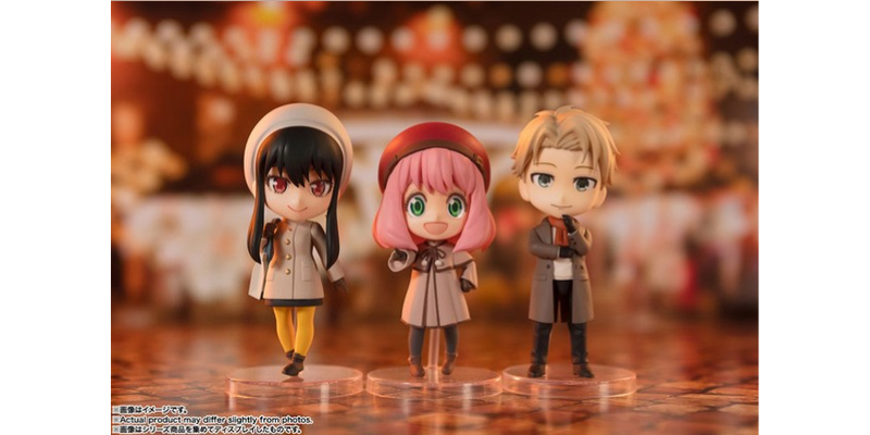 “SPY×FAMILY” Anya, Lloyd, and Yor are already appearing in figurines in “movie version costumes”!