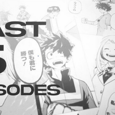 "My Hero Academia" concludes with 5 episodes remaining!