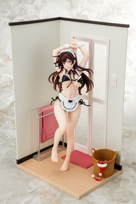 "Rent-A-Girlfriend" Mizuhara Chizuru Maid Bikini ni Okigae Figure