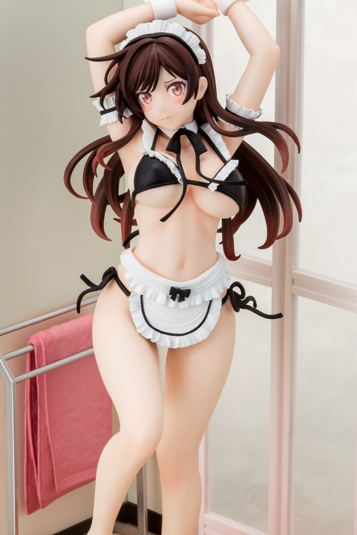 "Rent-A-Girlfriend" Mizuhara Chizuru Maid Bikini ni Okigae Figure