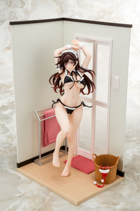 "Rent-A-Girlfriend" Mizuhara Chizuru Maid Bikini ni Okigae Figure