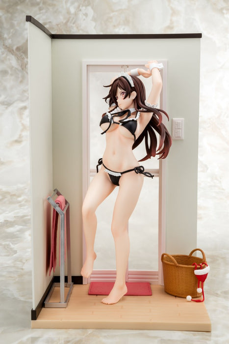 "Rent-A-Girlfriend" Mizuhara Chizuru Maid Bikini ni Okigae Figure