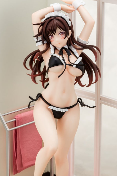 "Rent-A-Girlfriend" Mizuhara Chizuru Maid Bikini ni Okigae Figure
