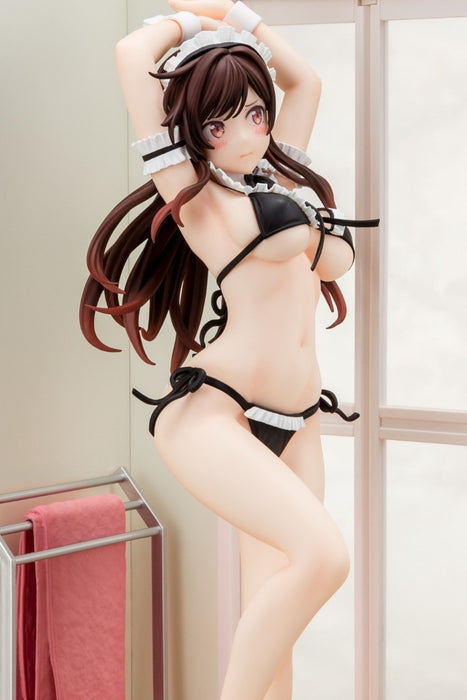 "Rent-A-Girlfriend" Mizuhara Chizuru Maid Bikini ni Okigae Figure