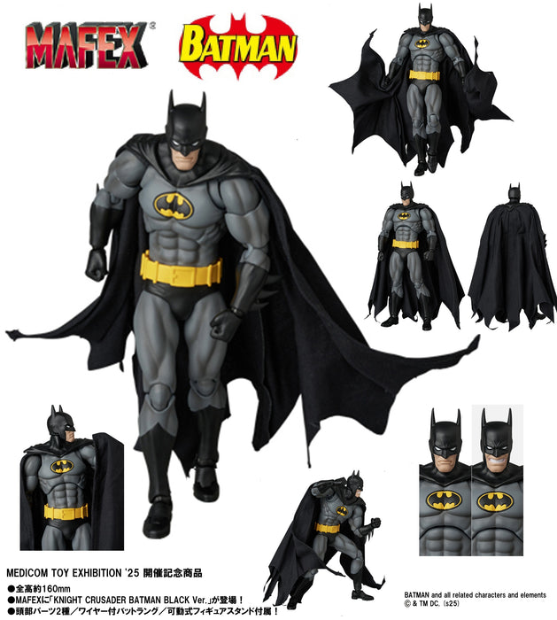 MAFEX "Batman: Knightfall" KNIGHT CRUSADER BATMAN BLACK Ver.