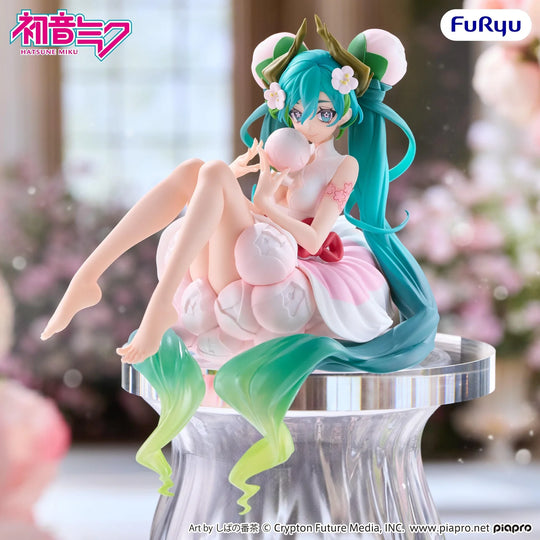Hatsune Miku Noodle Stopper Figure Flower Fairy White -Plum Blossom-