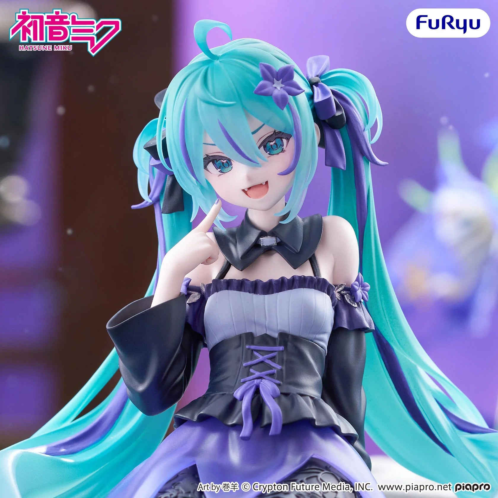 Hatsune Miku Noodle Stopper Figure Flower Fairy Bellflower