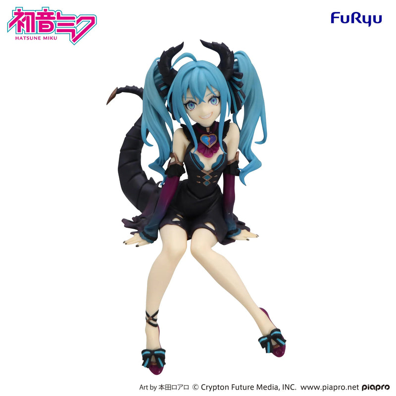 "Vocaloid Hatsune Miku" Noodle Stopper Figure Hatsune Miku Villain Ver.