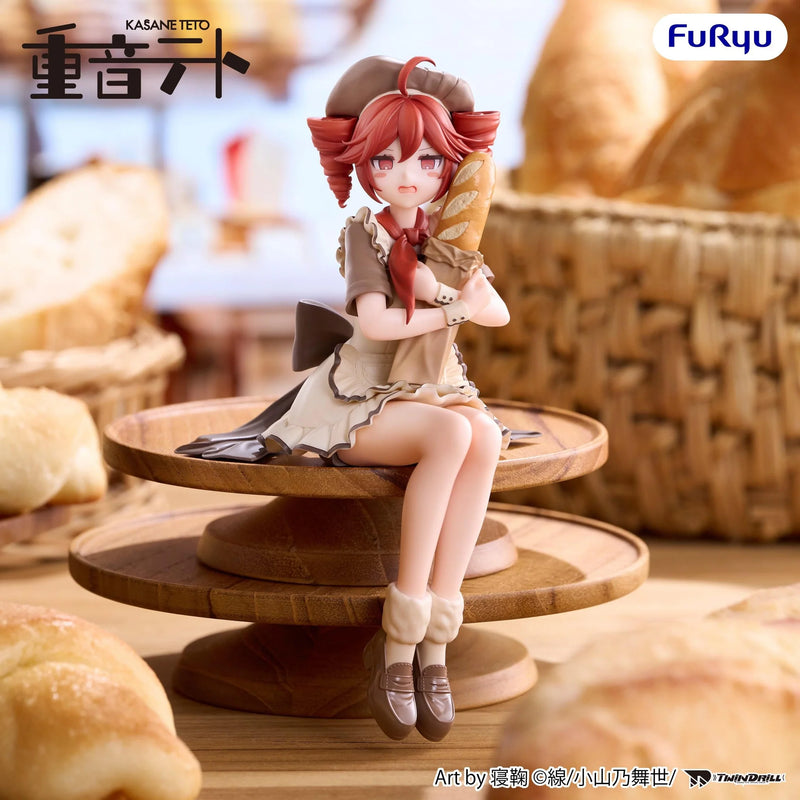 "KASANE TETO" Noodle Stopper Figure Kasane Teto Baguette Ver.