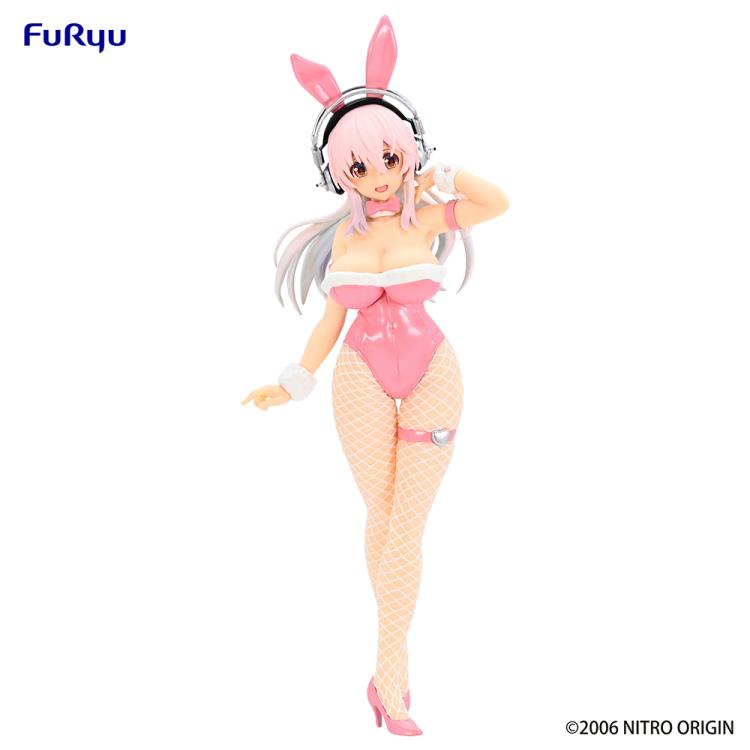 "Super Sonico" BiCute Bunnies Figure Pink ver.