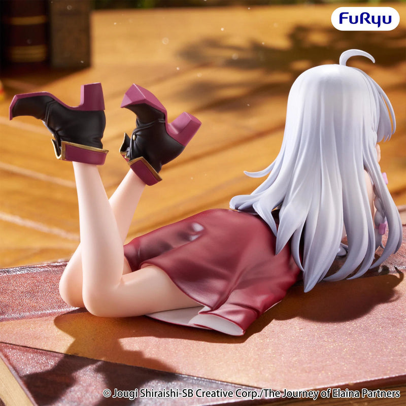 "Wandering Witch: The Journey of Elaina" Noodle Stopper Figure Elaina Lying Down Ver.