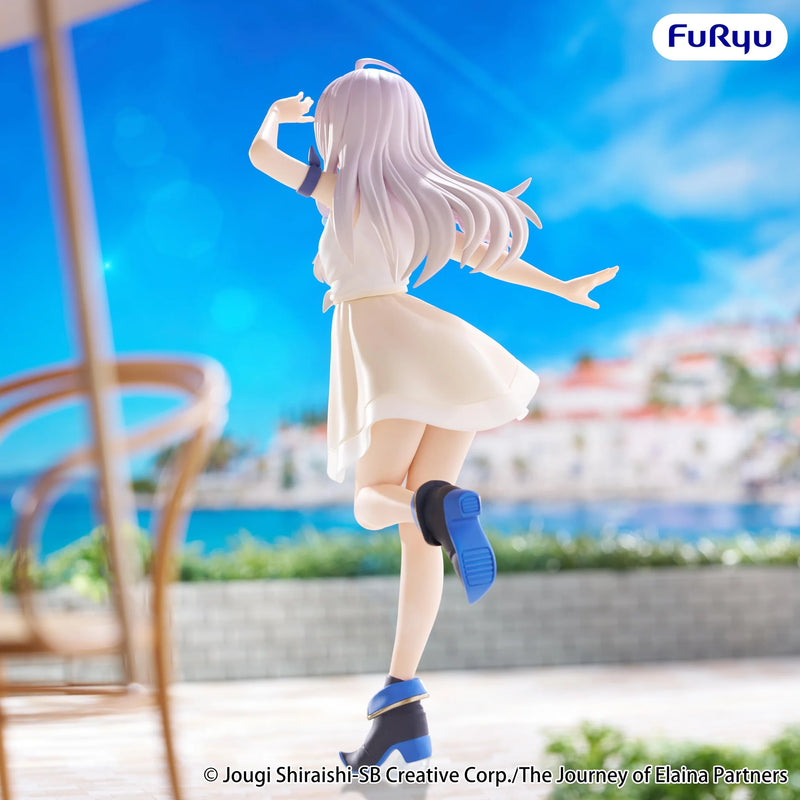 "Wandering Witch: The Journey of Elaina" Muchute Figure Elaina White Ver.