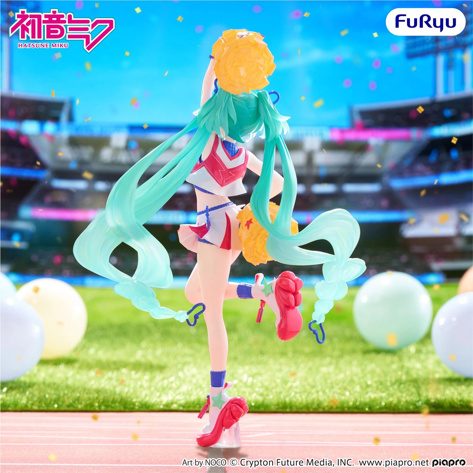 Hatsune Miku Muchute Figure Cheerleader