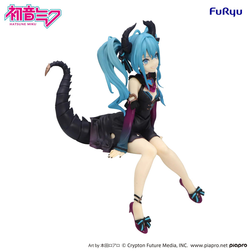 "Vocaloid Hatsune Miku" Noodle Stopper Figure Hatsune Miku Villain Ver.