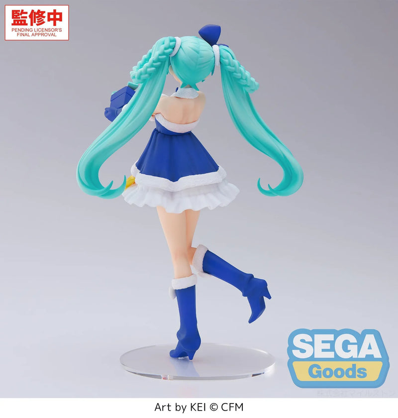 "Hatsune Miku Series" High Premium Figure Hatsune Miku Sapphire Christmas Ver.