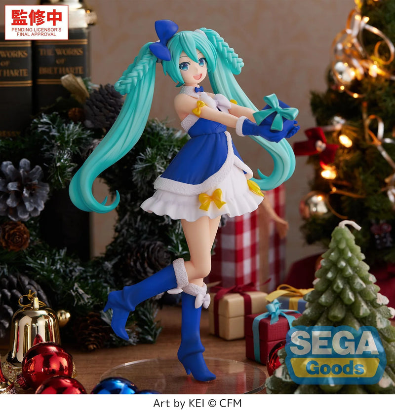 "Hatsune Miku Series" High Premium Figure Hatsune Miku Sapphire Christmas Ver.