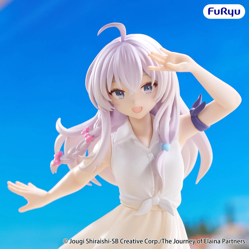 "Wandering Witch: The Journey of Elaina" Muchute Figure Elaina White Ver.