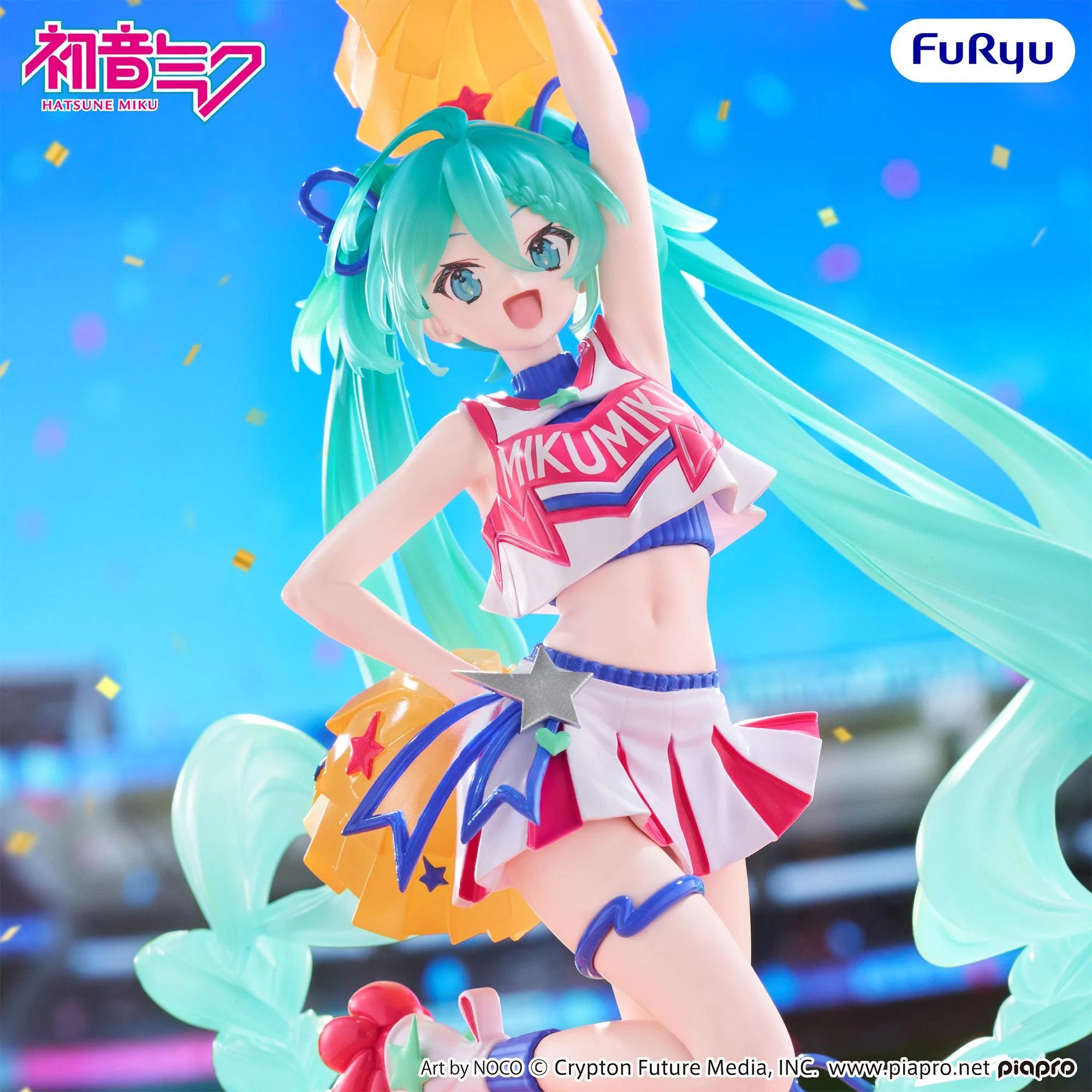 Hatsune Miku Muchute Figure Cheerleader