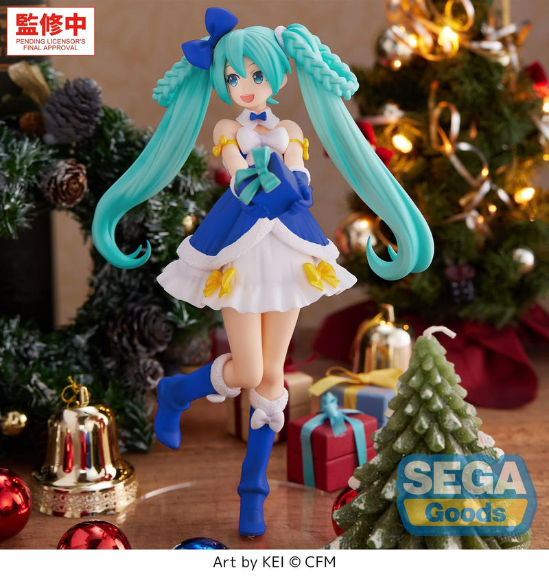 "Hatsune Miku Series" High Premium Figure Hatsune Miku Sapphire Christmas Ver.