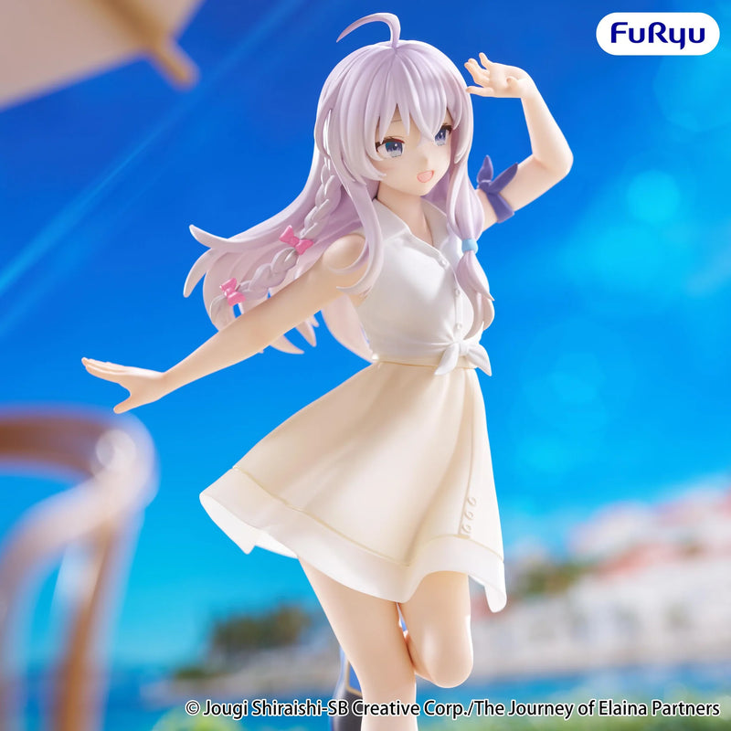 "Wandering Witch: The Journey of Elaina" Muchute Figure Elaina White Ver.