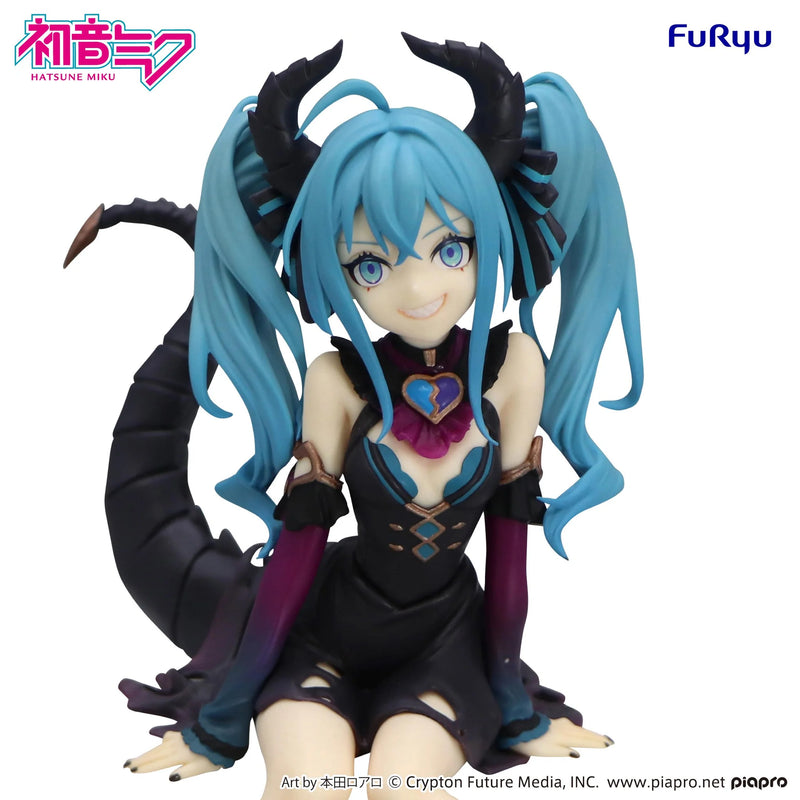 "Vocaloid Hatsune Miku" Noodle Stopper Figure Hatsune Miku Villain Ver.
