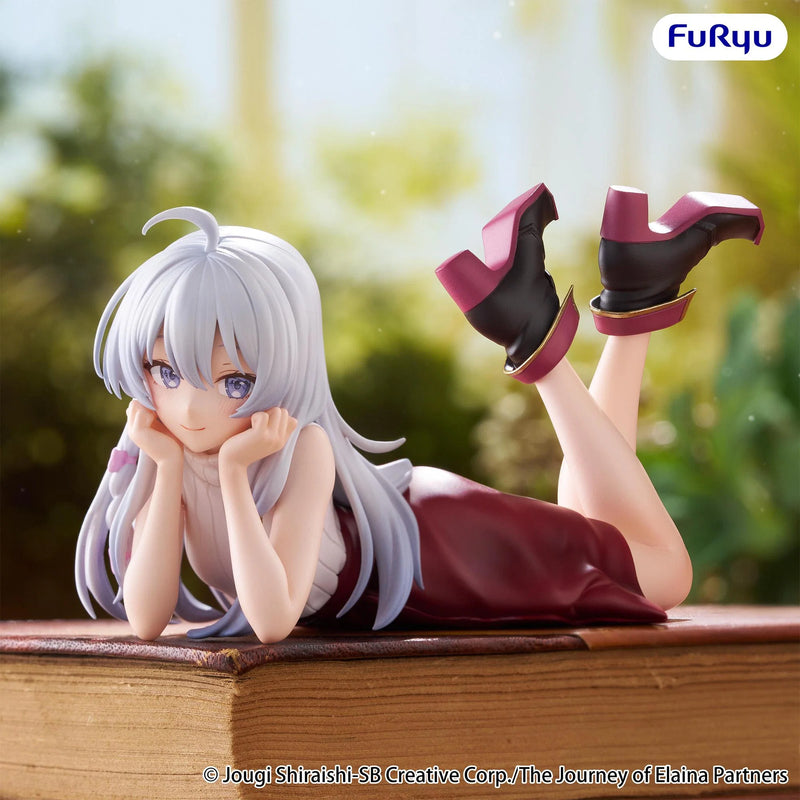 "Wandering Witch: The Journey of Elaina" Noodle Stopper Figure Elaina Lying Down Ver.