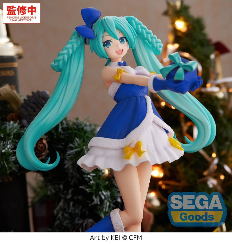 "Hatsune Miku Series" High Premium Figure Hatsune Miku Sapphire Christmas Ver.