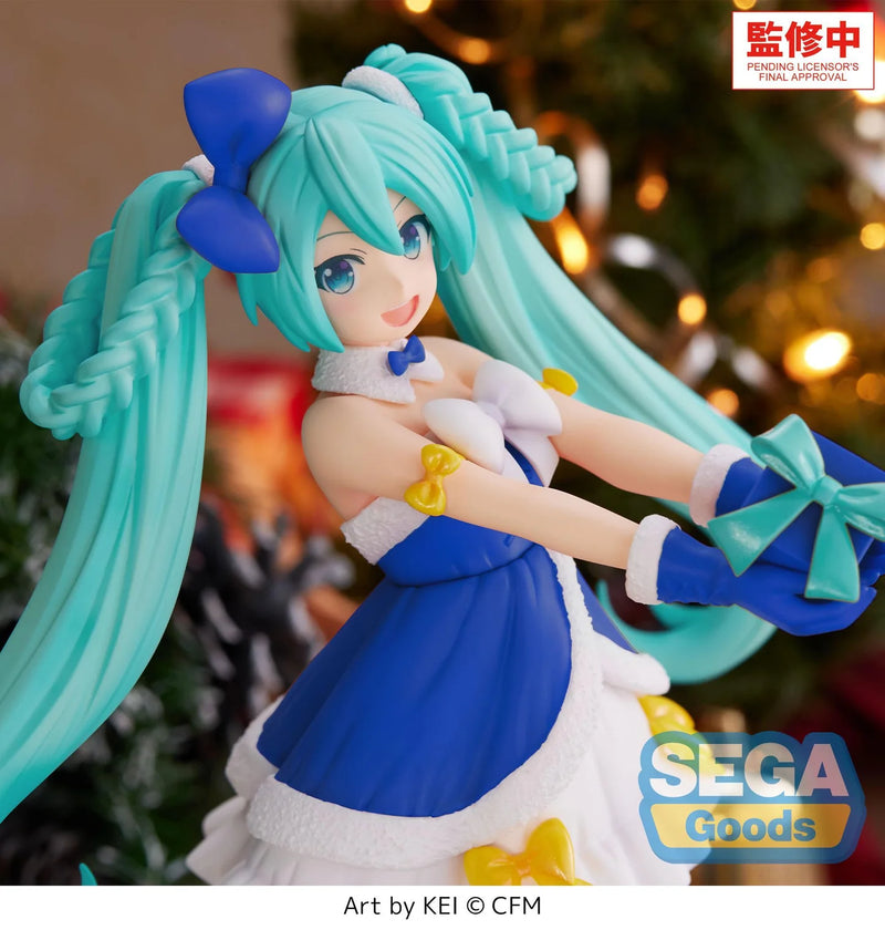 "Hatsune Miku Series" High Premium Figure Hatsune Miku Sapphire Christmas Ver.
