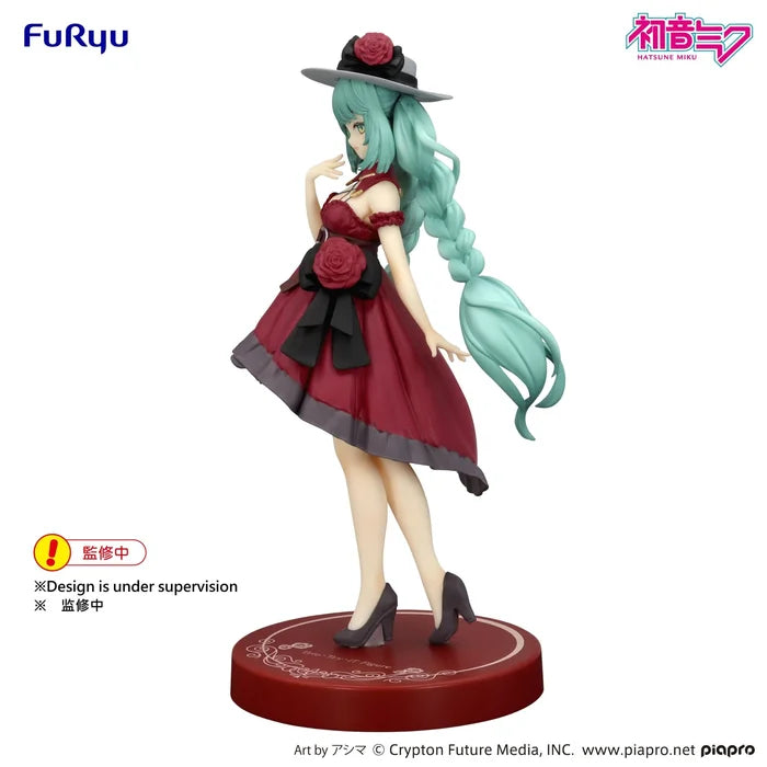 "Hatsune Miku" Trio-Try-iT Figure Outing Dress Red Ver.