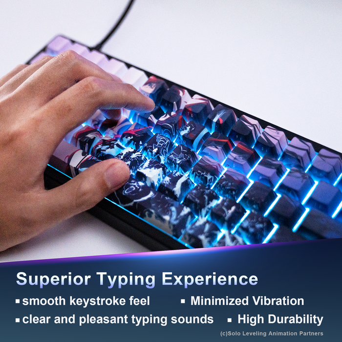 【Limited to 500 Units】AMICIS × Solo Leveling Gaming Keyboard (With Exclusive Bonus)