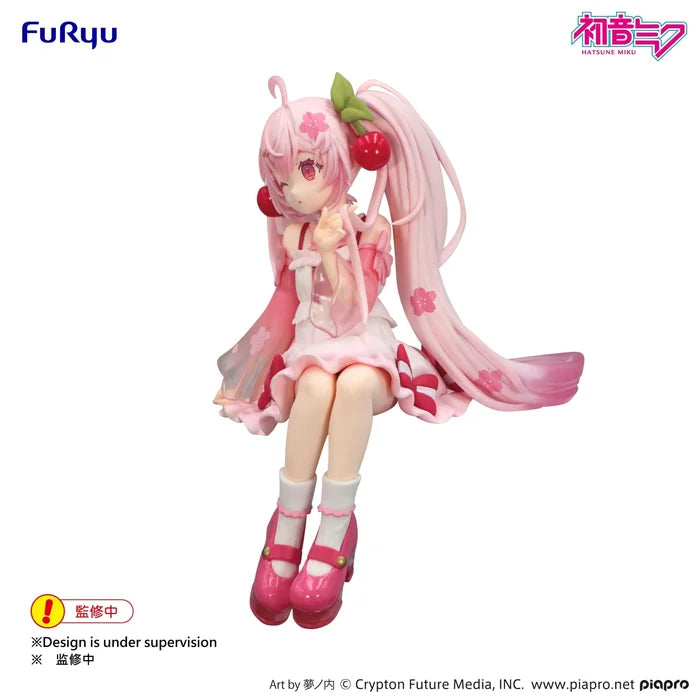 "Hatsune Miku" Noodle Stopper Figure Sakura Miku 2025 Wink Ver.