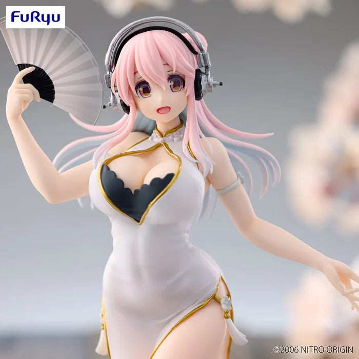 "Super Sonico" Trio-Try-iT Figure -White China Dress Ver.-