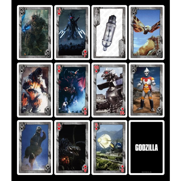 Godzilla Godzilla Playing Cards