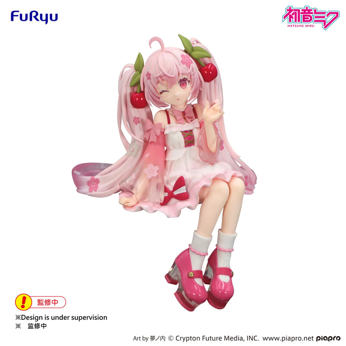 "Hatsune Miku" Noodle Stopper Figure Sakura Miku 2025 Wink Ver.