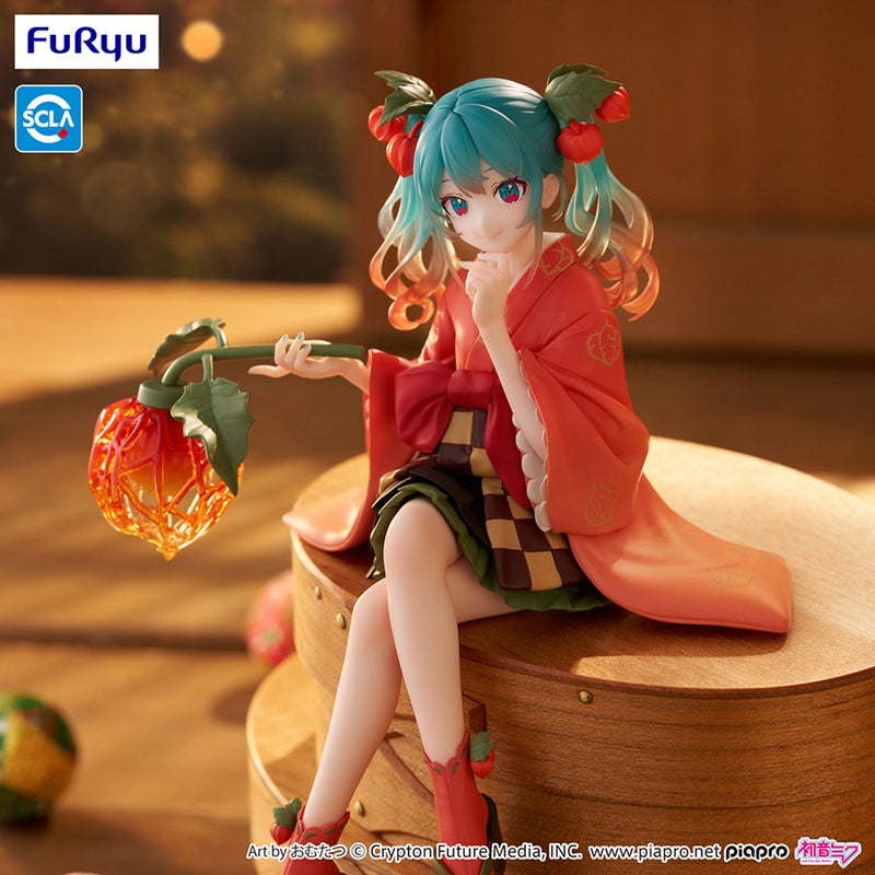 Hatsune Miku Noodle Stopper Figure Flower Fairy -Winter Cherry-