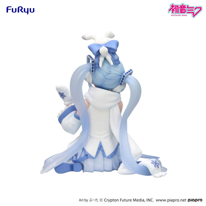 "Hatsune Miku" Noodle Stopper Figure -Snow Miku Sky Town 10th Ver.-