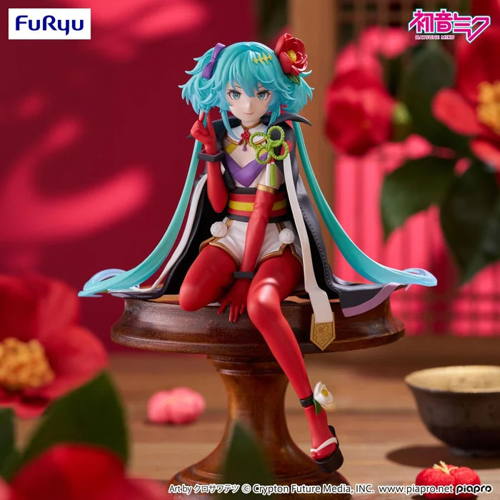 Hatsune Miku Noodle Stopper Figure Flower Fairy Camellia