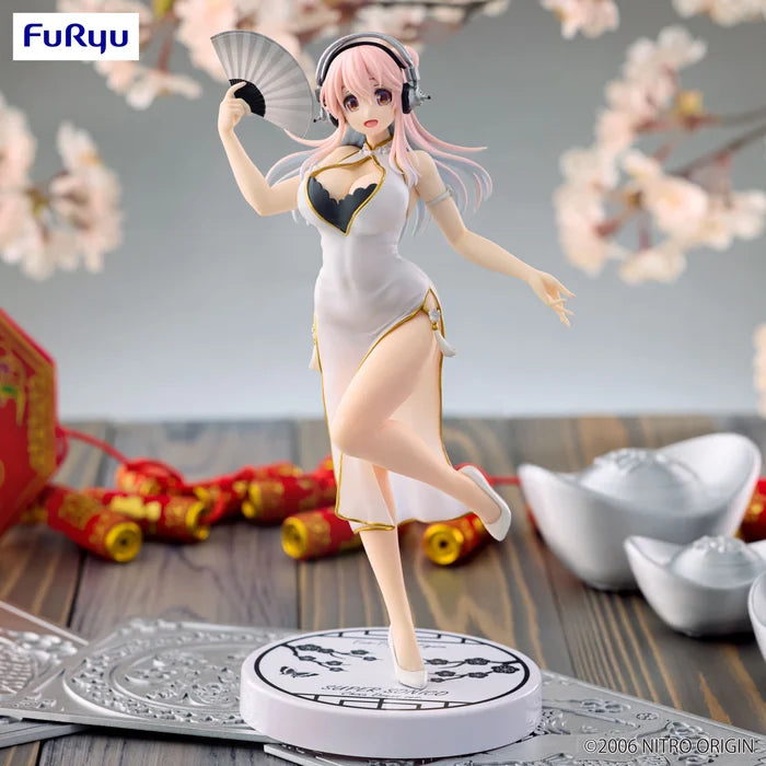 "Super Sonico" Trio-Try-iT Figure -White China Dress Ver.-