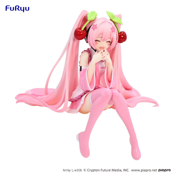 "Character Vocal Series 01 Hatsune Miku" Noodle Stopper Figure Sakura Miku 2023 Smile Ver.