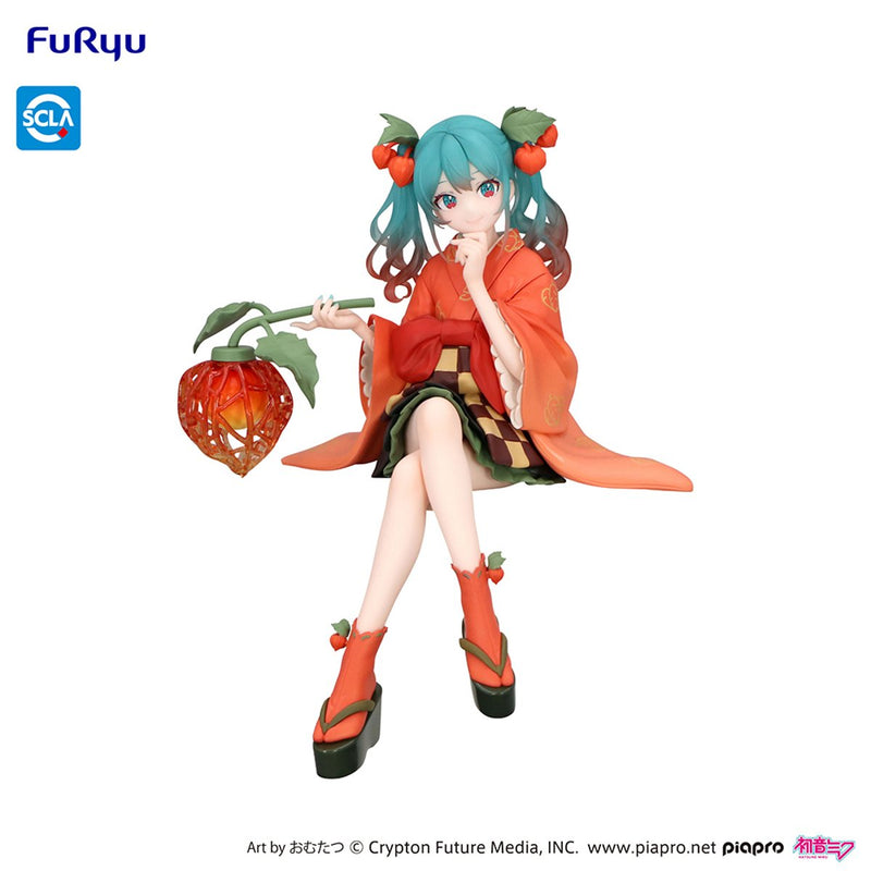 Hatsune Miku Noodle Stopper Figure Flower Fairy -Winter Cherry-